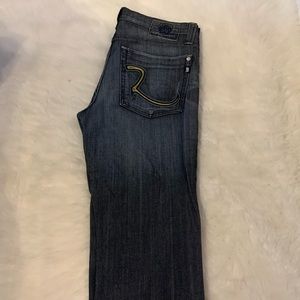 Men’s Luxury Rocking & Republic Dark Denim Jeans